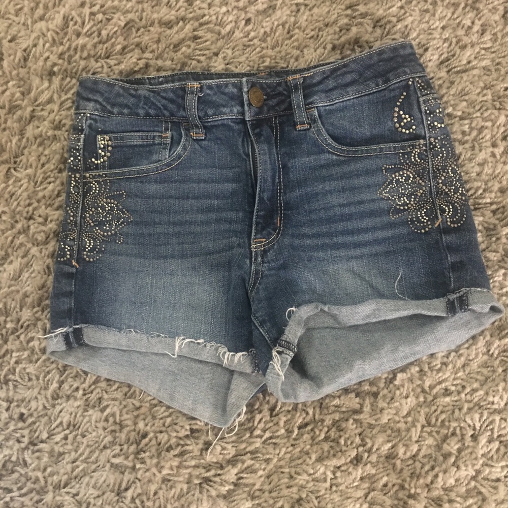 American Eagle shorts stretch denim